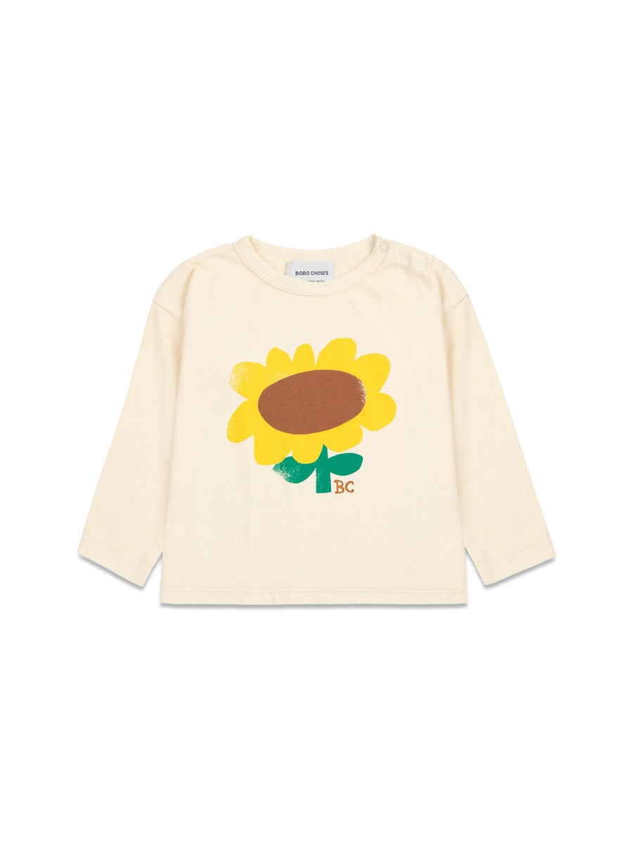 BOBO CHOSES Mini Sunflower Graphic T-Shirt