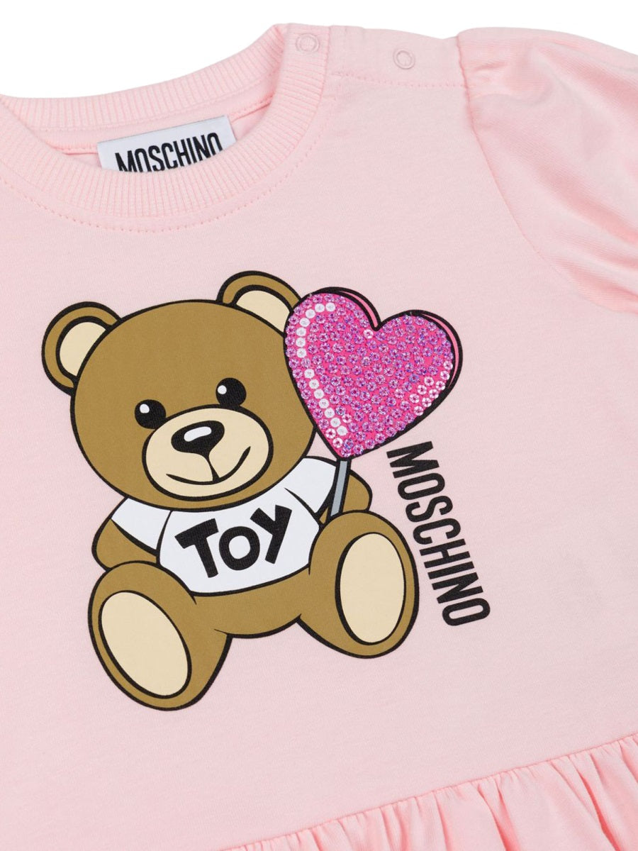 MOSCHINO Mini Dress for Baby Girls
