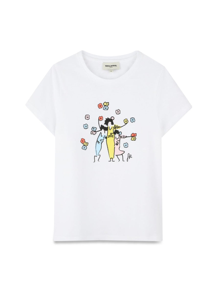 SONIA RYKIEL Unisex Mini T-Shirt for Kids
