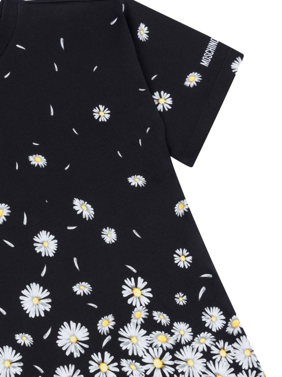 MOSCHINO Mini Daisy Dress for Girls - Perfect for Spring and Summer 2025