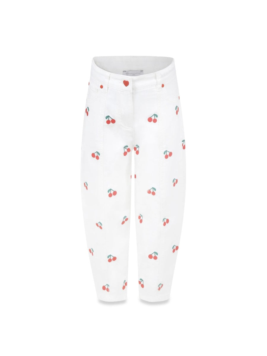 STELLA McCARTNEY Girls' Trendy Fabric Pants for Spring/Summer 2025