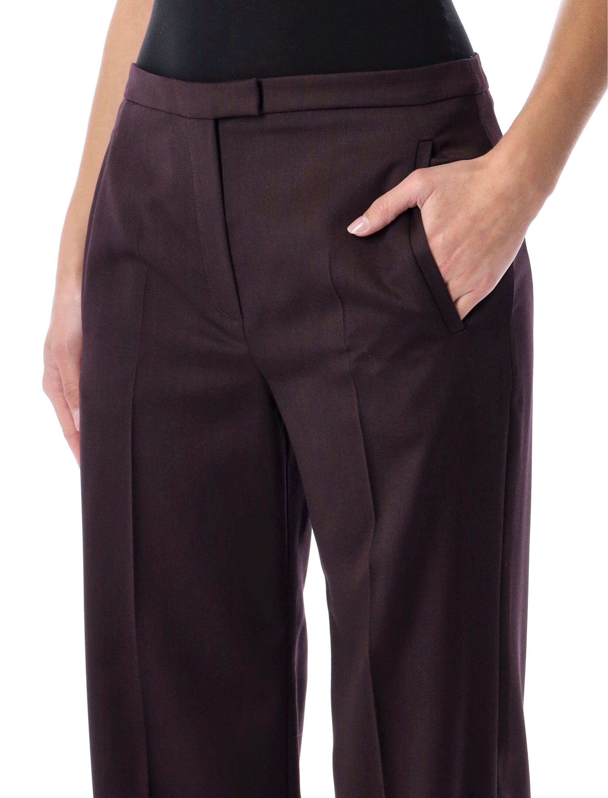 MAGDA BUTRYM Classic Wool Pants for Women