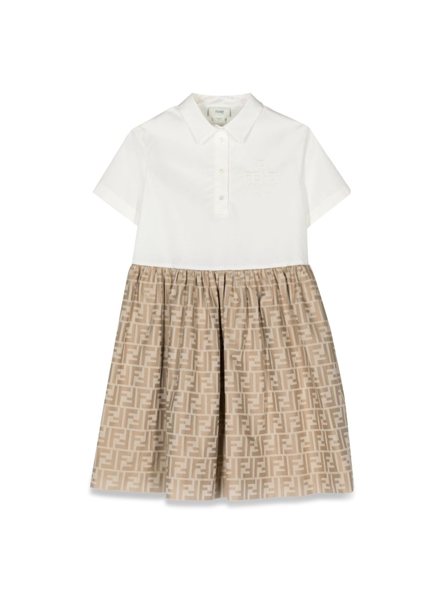 FENDI Whispered Mini Dress for Girls