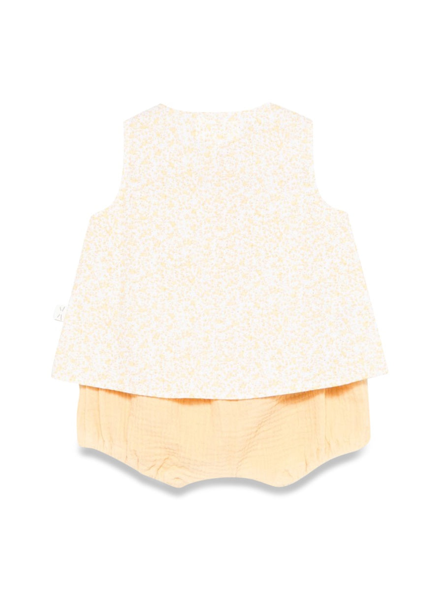 TEDDY & MINOU Mini Two-Piece Cotton Suit for Baby Girls