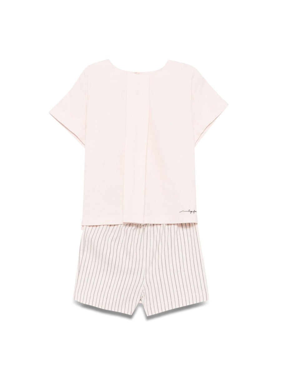 IL GUFO Mini Two-Piece Frappe Outfit for Girls