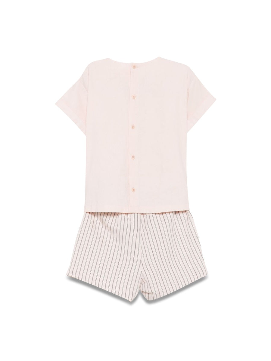 IL GUFO Mini Two-Piece Frappe Outfit for Girls