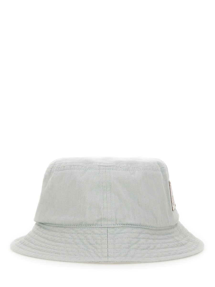 VIVIENNE WESTWOOD Cotton Logo Bucket Hat