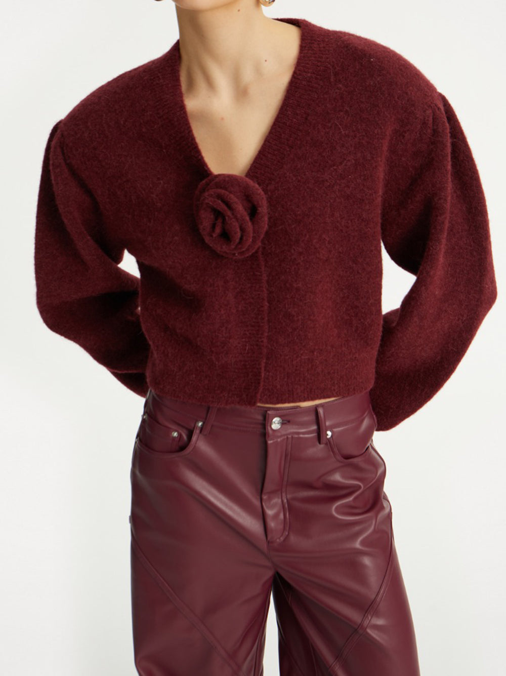 ROTATE BIRGERCHRISTENSEN Mid-Waisted Trousers - Size 34