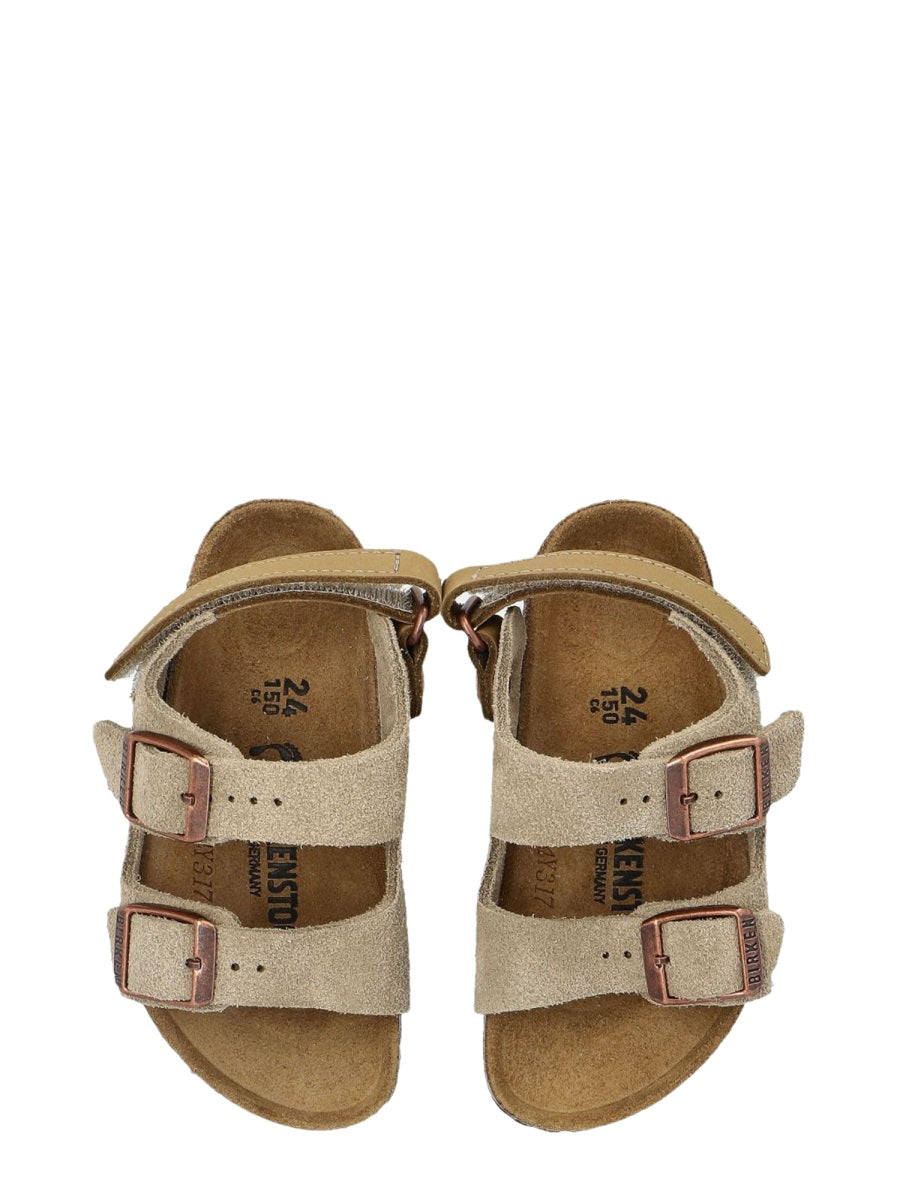 BIRKENSTOCK Unisex Mini Sandal with Logo