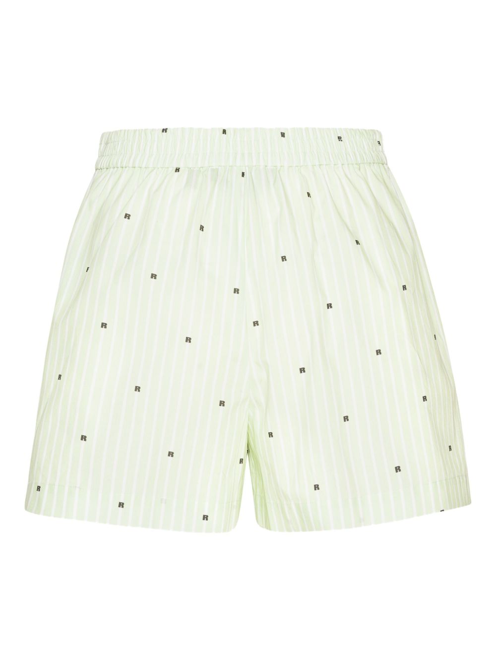 ROTATE BIRGERCHRISTENSEN Logo Shorts with Elasticated Waistband - Size 34