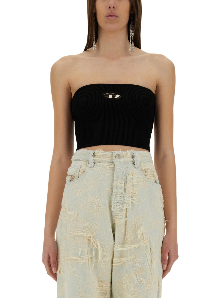 DIESEL Cropped Women's Mini Top