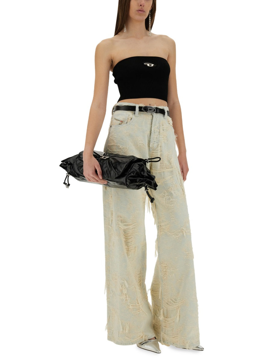 DIESEL Cropped Women's Mini Top