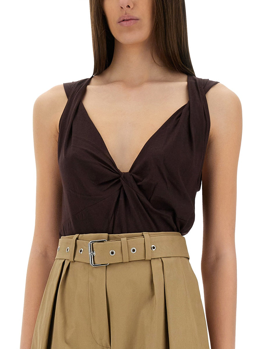 DRIES VAN NOTEN Women's Cotton T-Shirt Top - Size S