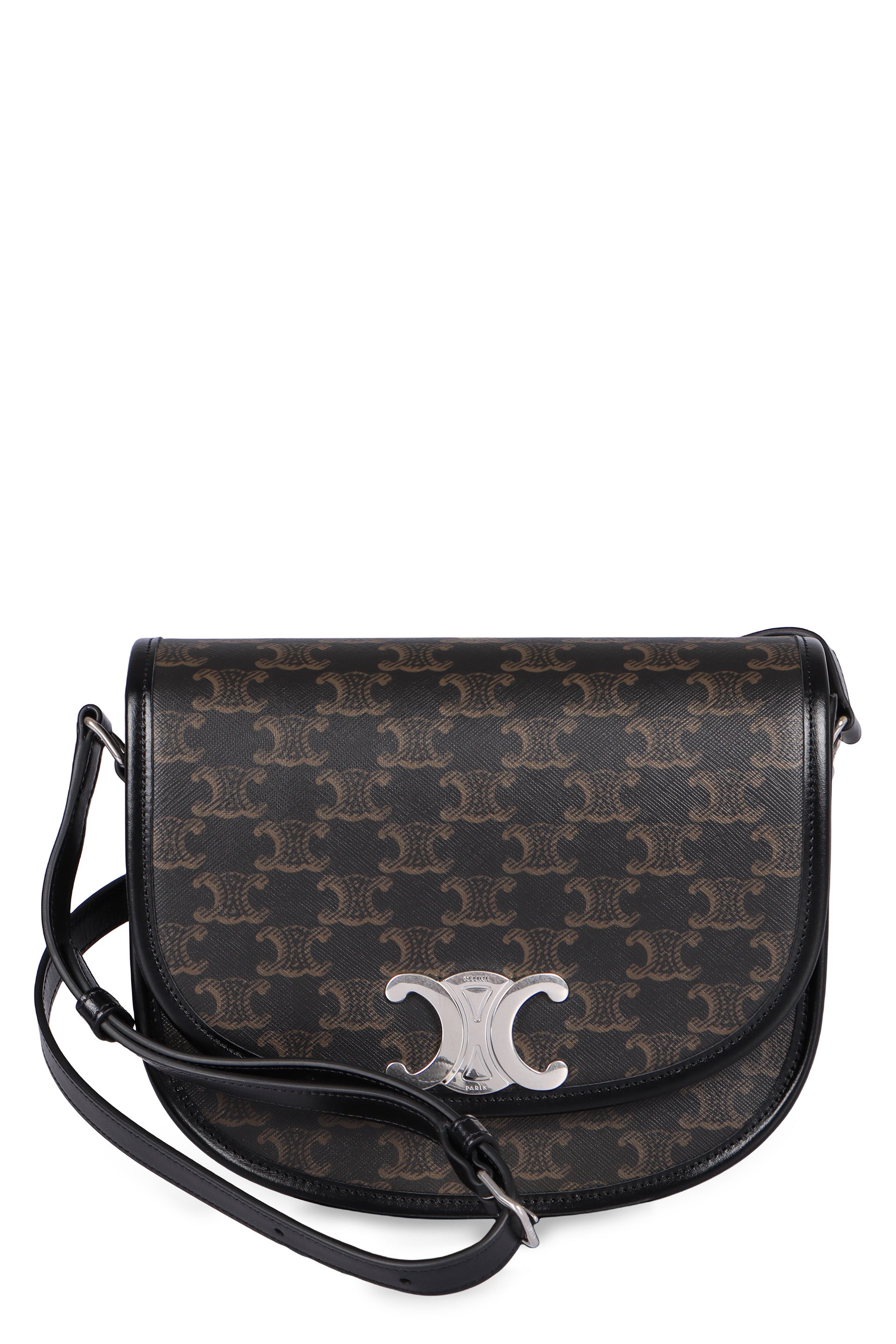 CELINE Triomphe Logo Mini Shoulder Bag