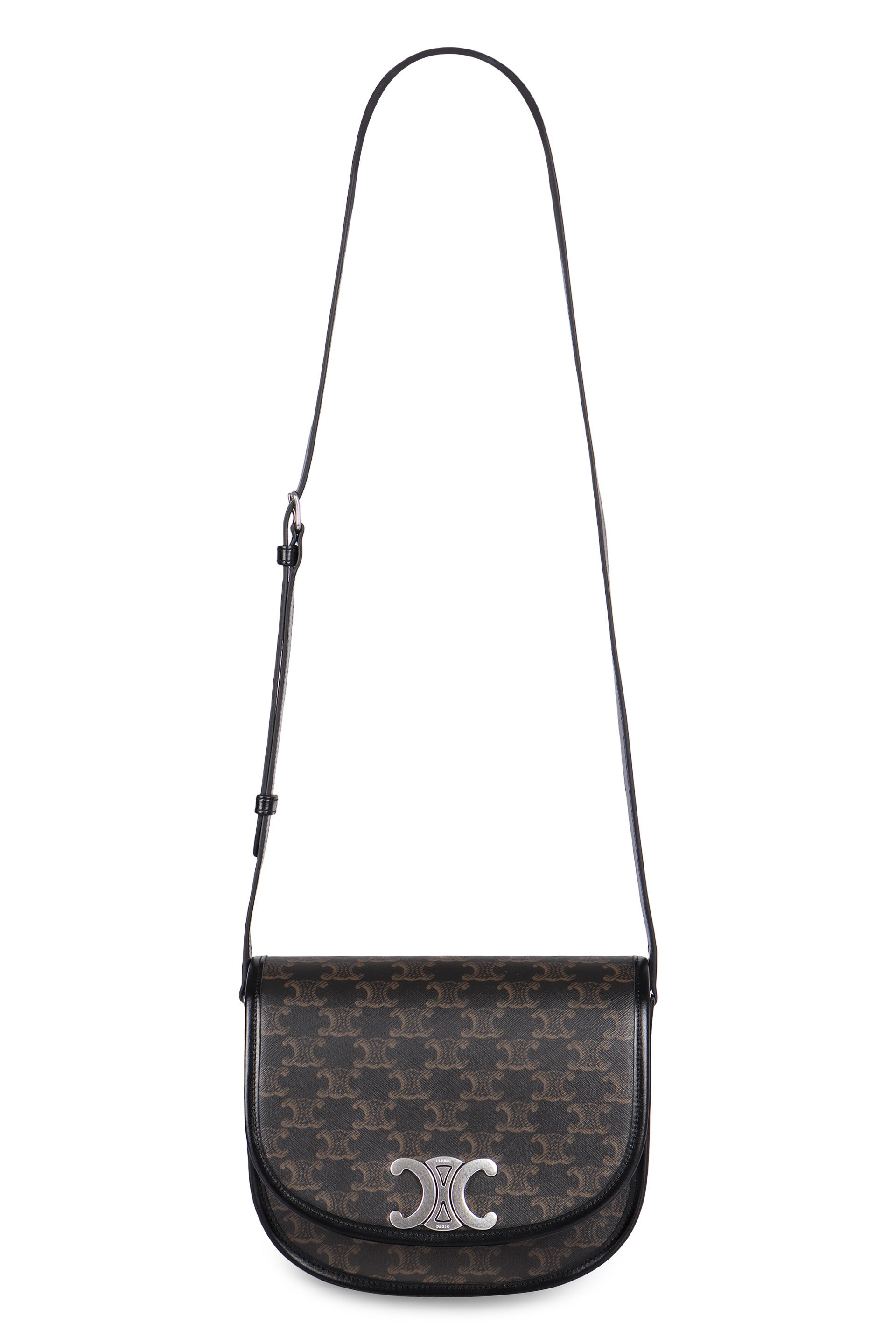 CELINE Triomphe Logo Mini Shoulder Bag