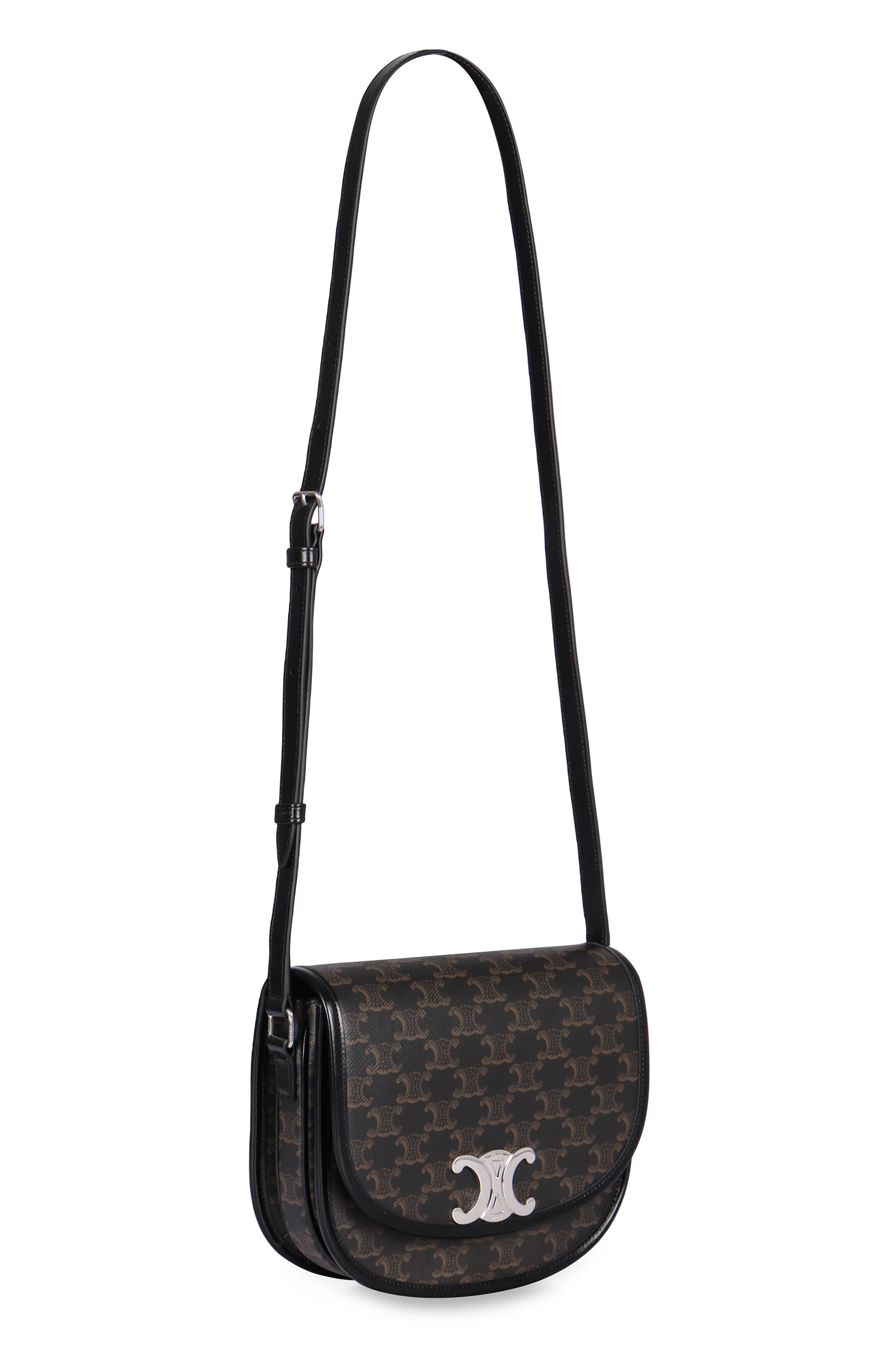 CELINE Triomphe Logo Mini Shoulder Bag