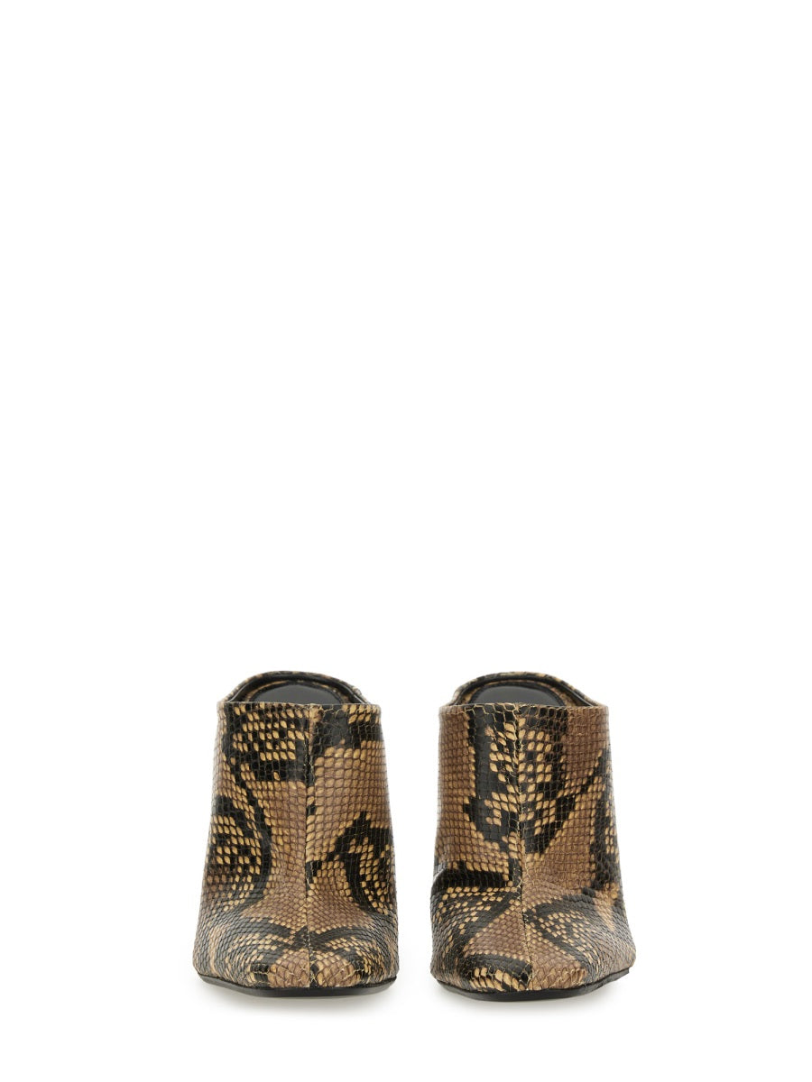 DRIES VAN NOTEN Leather Boot for Women - SS25 Collection