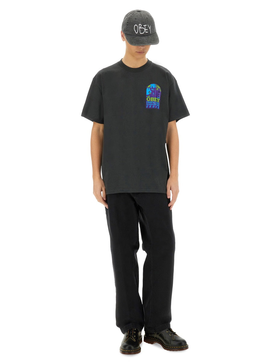 OBEY Worldwide Sound T-Shirt - Size L