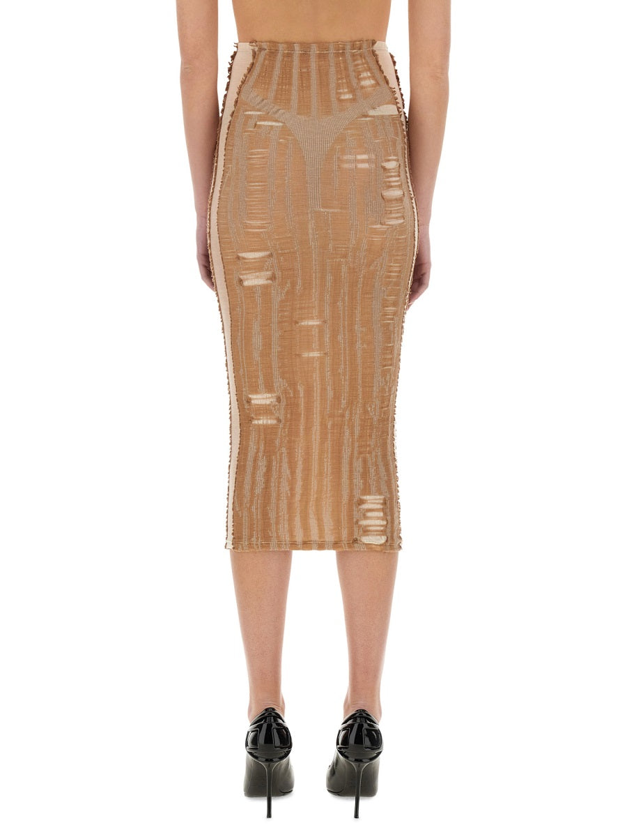 DIESEL Slim Fit Mini Skirt - Size S