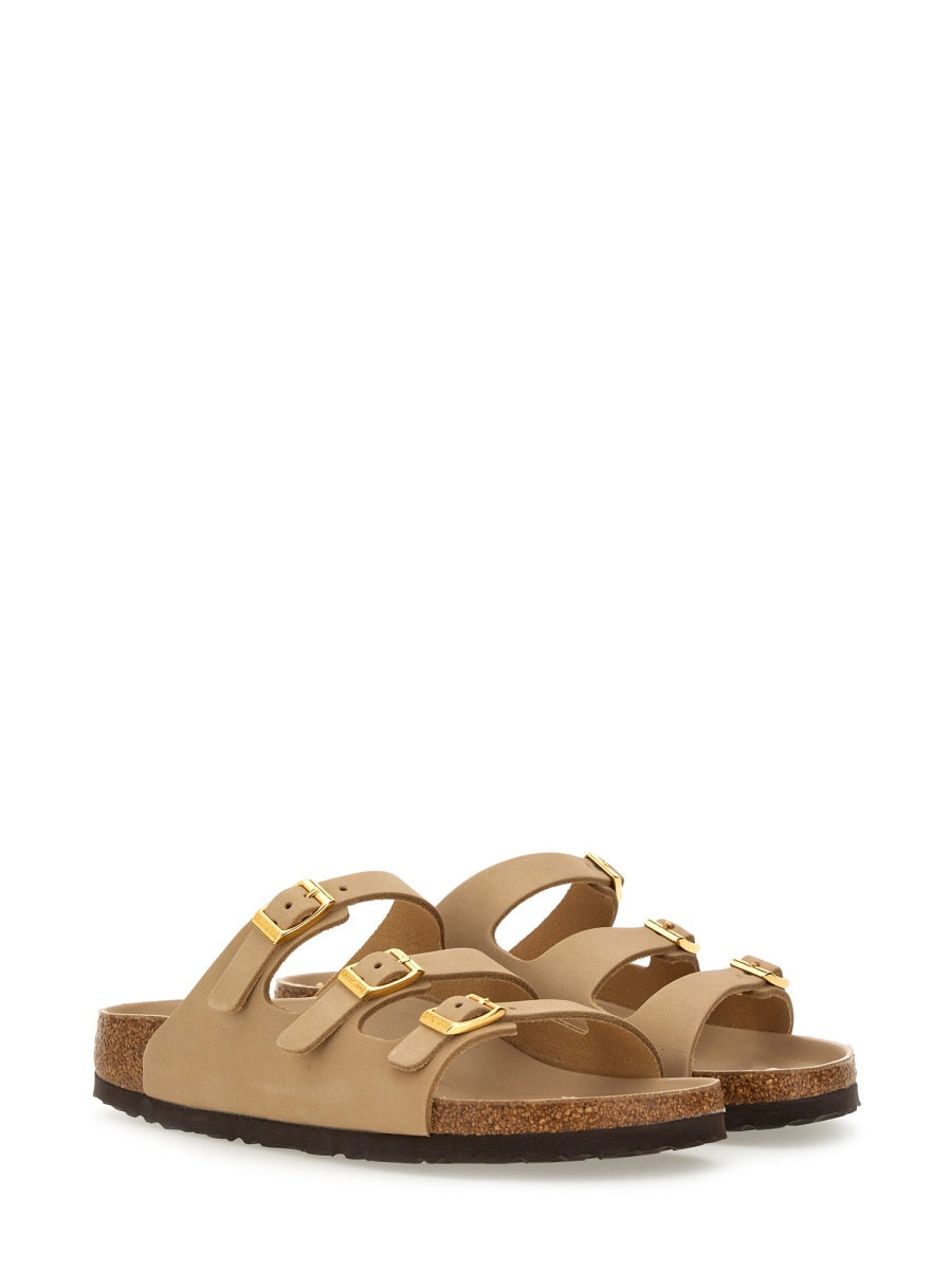 BIRKENSTOCK Narrow Fit Leather Sandal