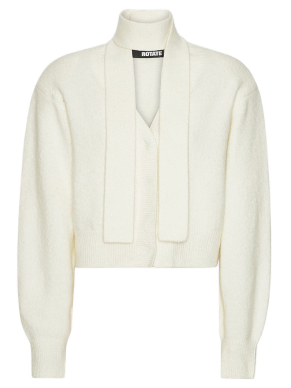 ROTATE BIRGERCHRISTENSEN Knit Scarf Cardigan XS