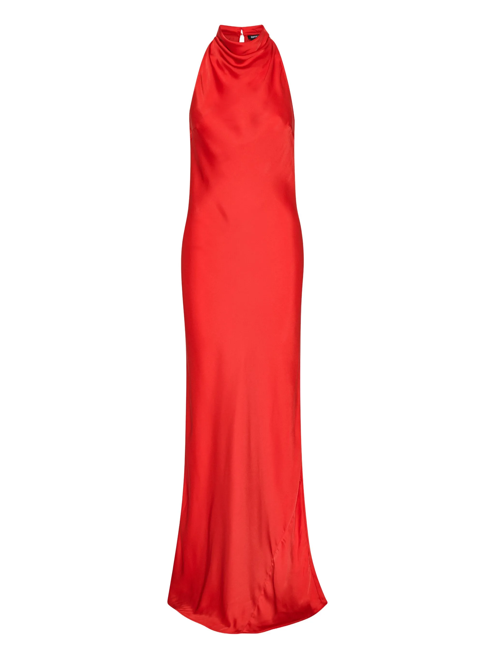 ROTATE BIRGERCHRISTENSEN Maxi Dress with High Neck - Size 34