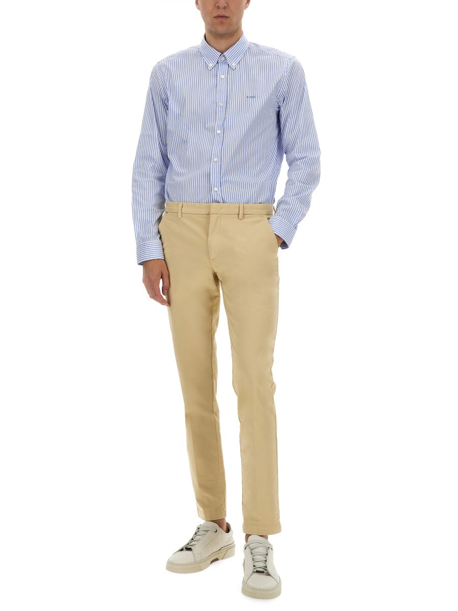 BOSS Men's Striped Shirt - Size L