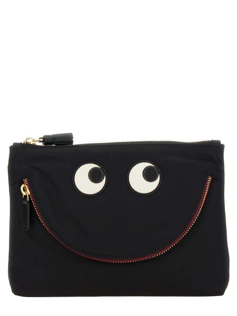 ANYA HINDMARCH Mini Happy Eyes Pouch Handbag