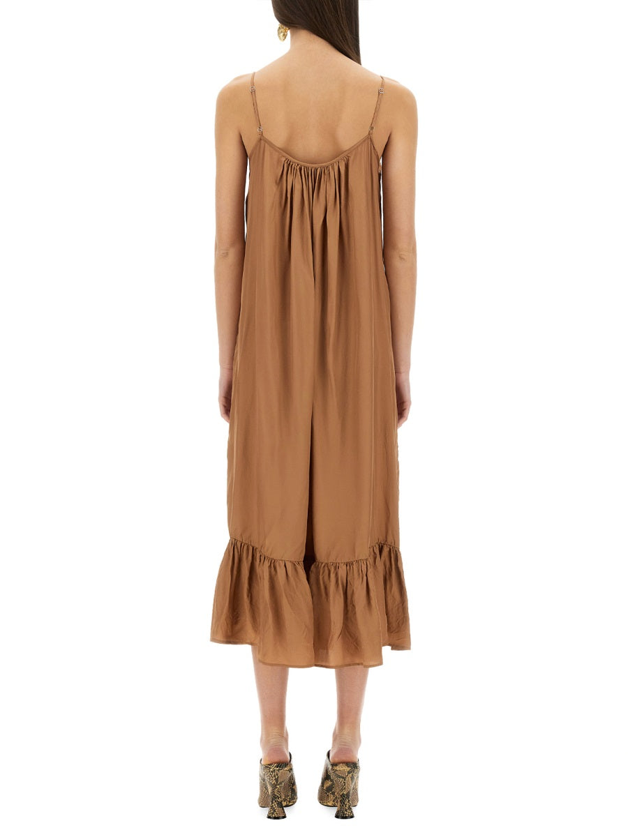 DRIES VAN NOTEN Relaxed Fit Ruffle Petticoat Dress - Size 38