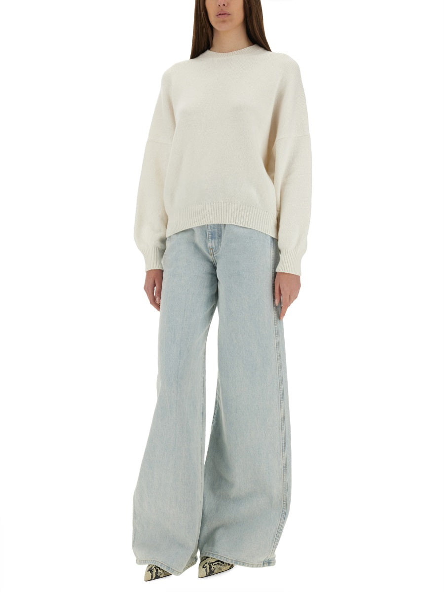 KHAITE Cashmere T-Shirt "Margaux" - Size S