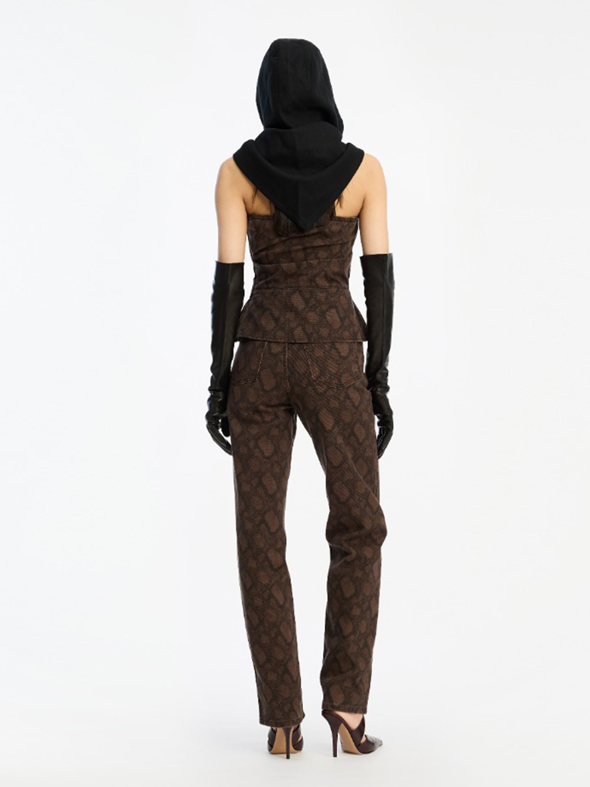 ROTATE BIRGERCHRISTENSEN Printed Jeans - Size 26