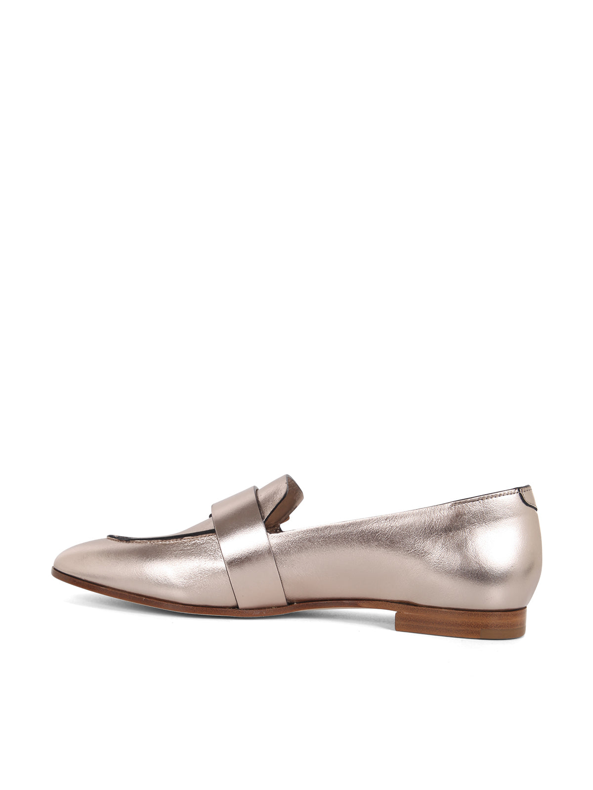 DEL CARLO Metallic Ballet Flats for Women
