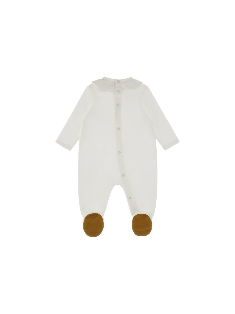 MOSCHINO Mini Romper Set with Hat