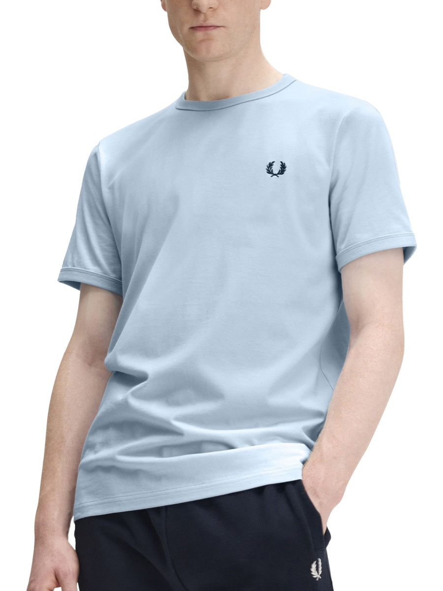 FRED PERRY Men's Ringer T-Shirt - Size M