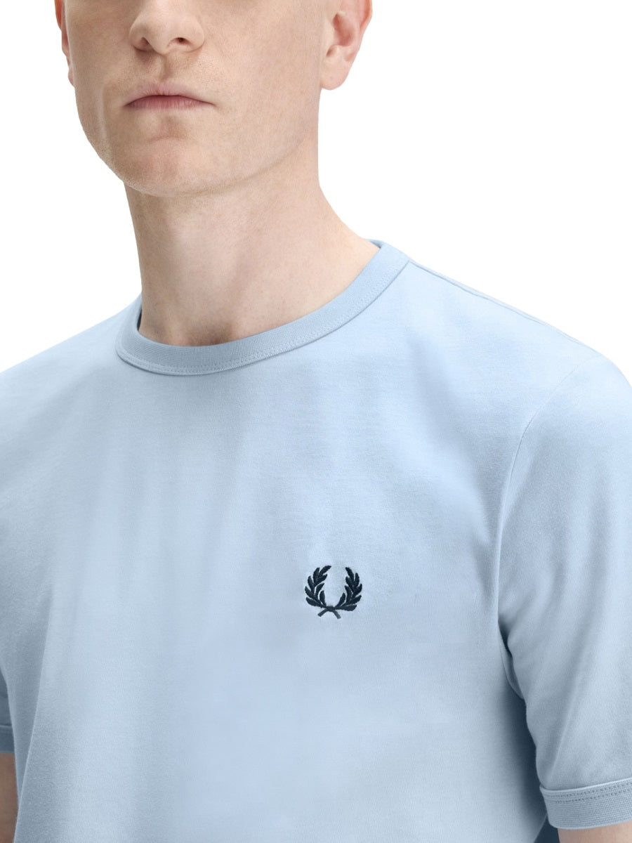 FRED PERRY Men's Ringer T-Shirt - Size M