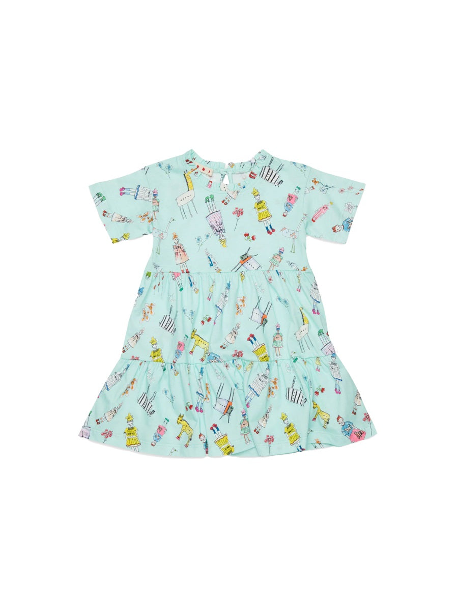 MARNI Mini Cotton Dress for Baby Girls