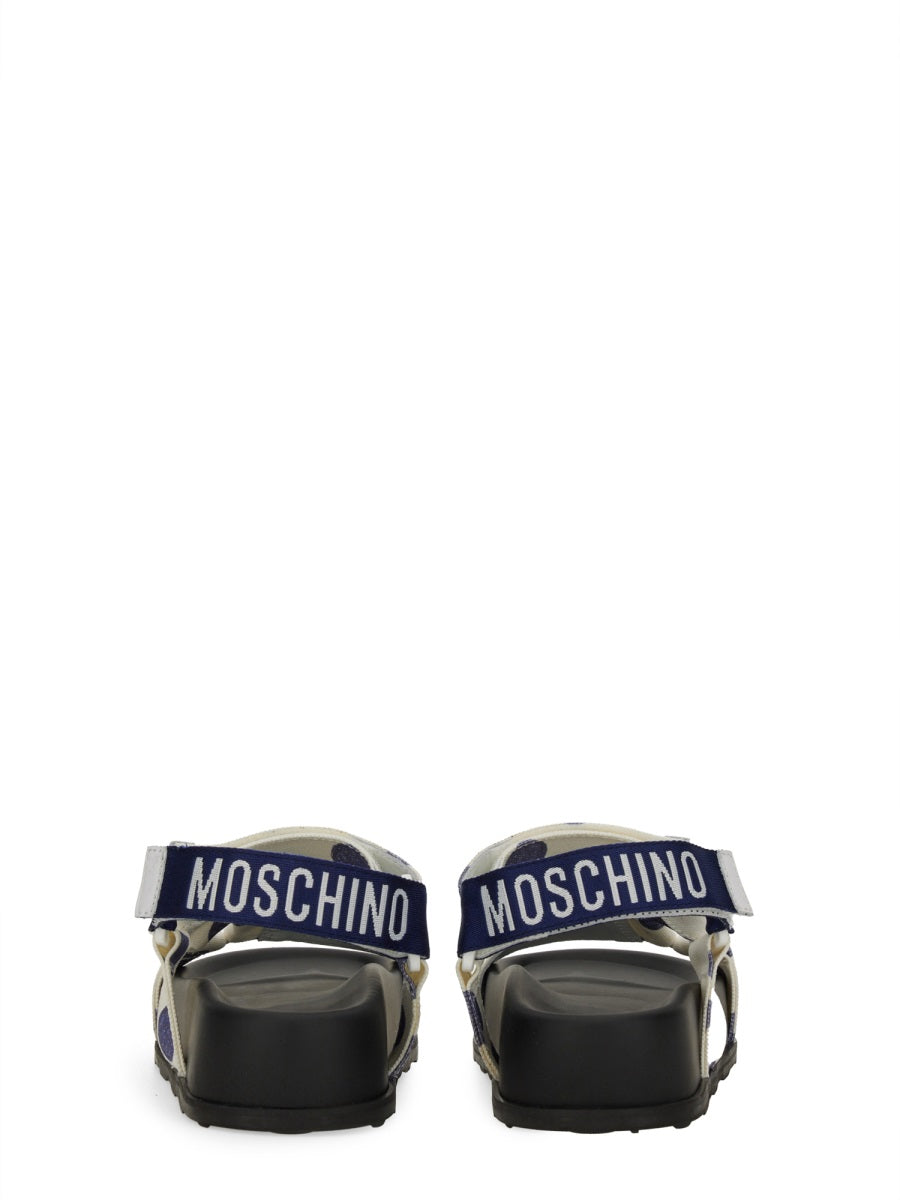 MOSCHINO Fashionable Sandals with Signature Logo