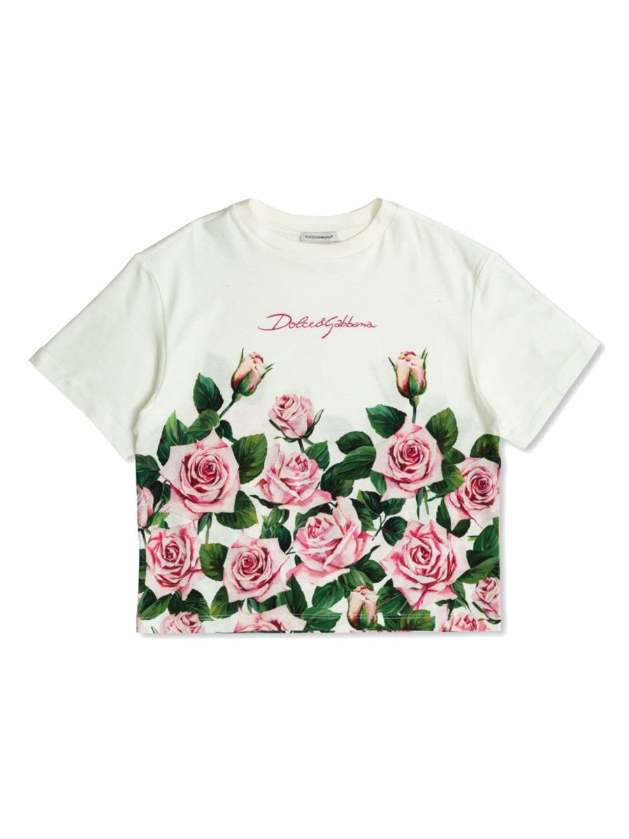 DOLCE & GABBANA Trendy Girls' T-Shirt for SS25