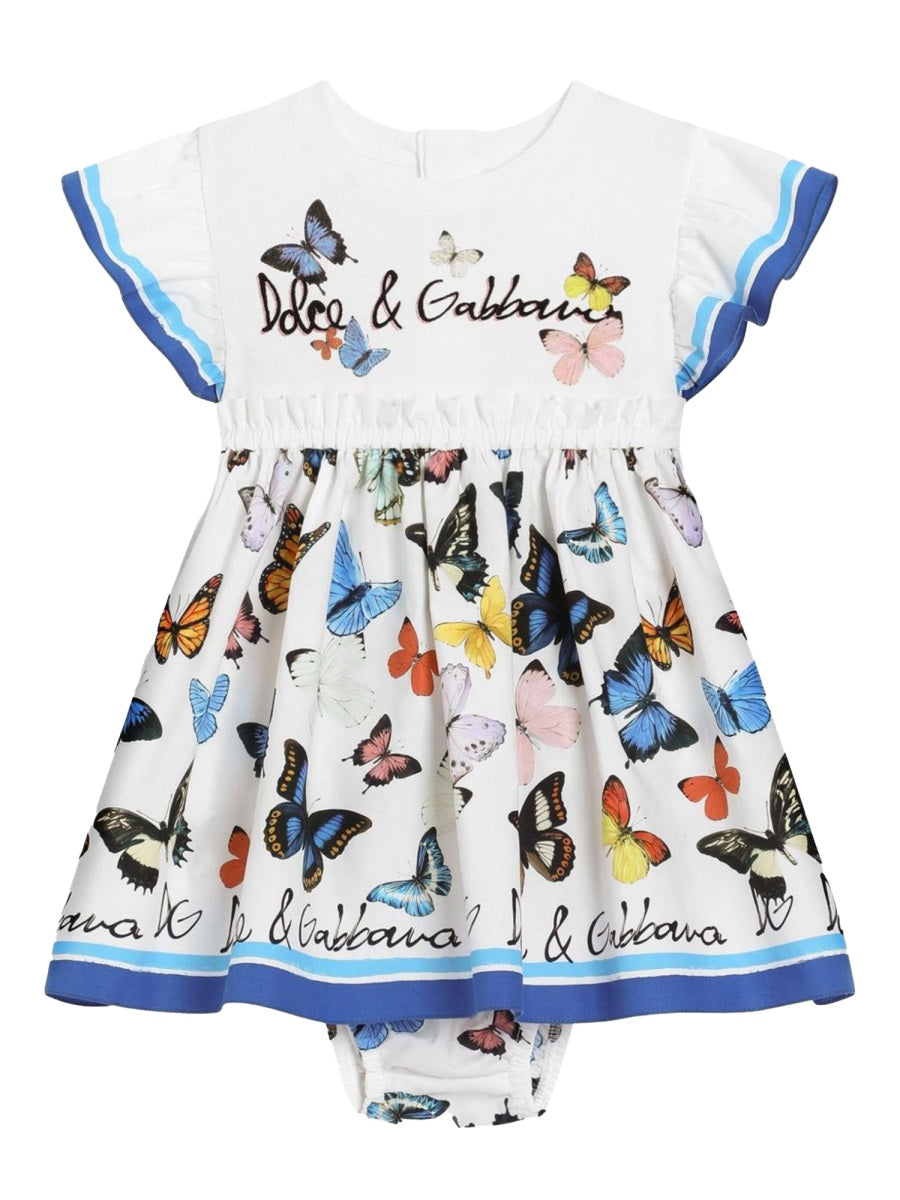 DOLCE & GABBANA Mini Dress for Baby Girls - Spring/Summer 2025