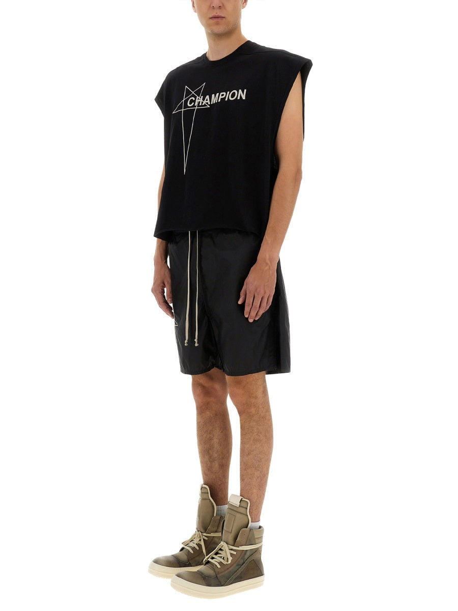 CHAMPION X RICK OWENS Mini Micro Tatlin T-Shirt - Size L