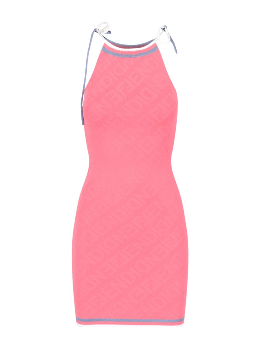 FENDI Women's Slim Fit Mini Dress - Size 40 IT