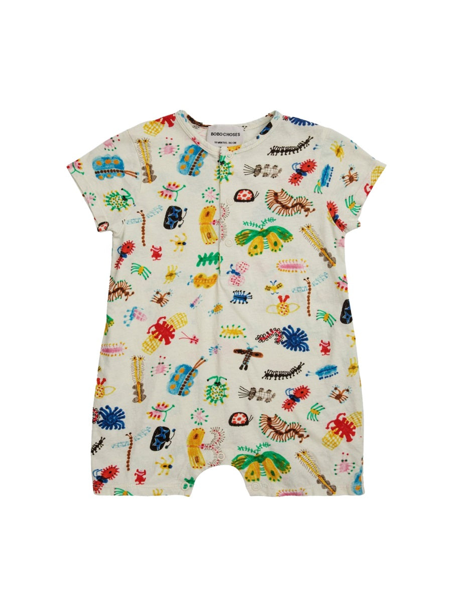 BOBO CHOSES Mini Organic Cotton Jumpsuit for Babies