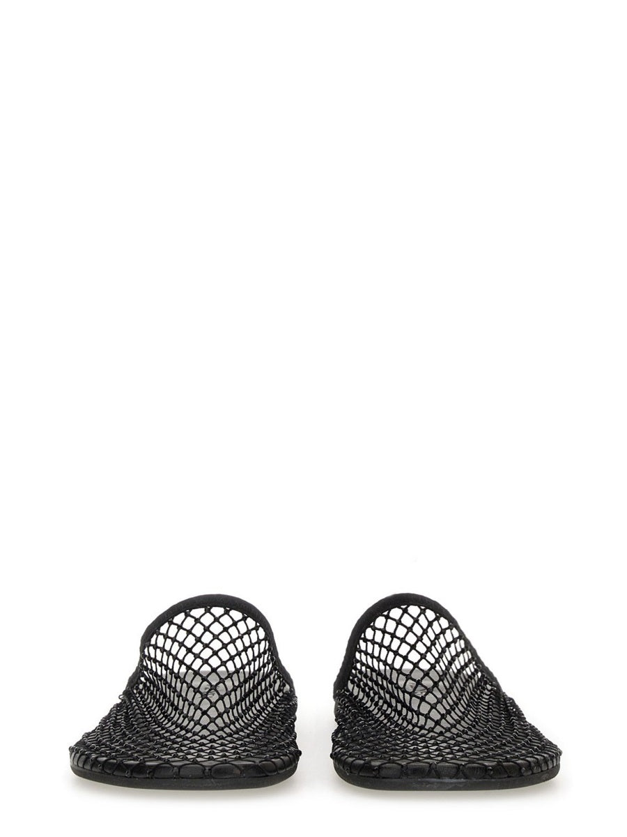 ALYSI Elegant Mesh Sabot Sandals for Women