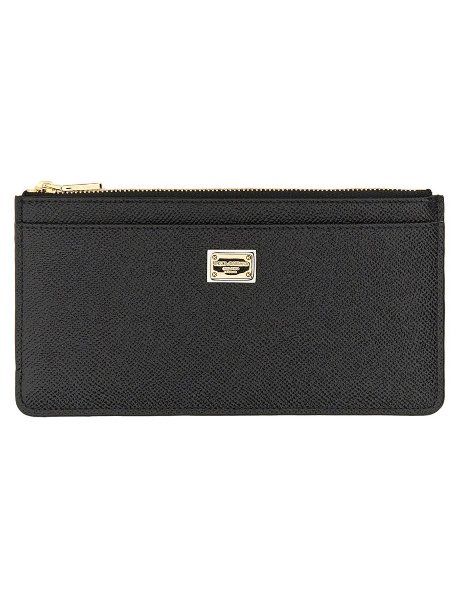 DOLCE & GABBANA Large Leather Card Holder