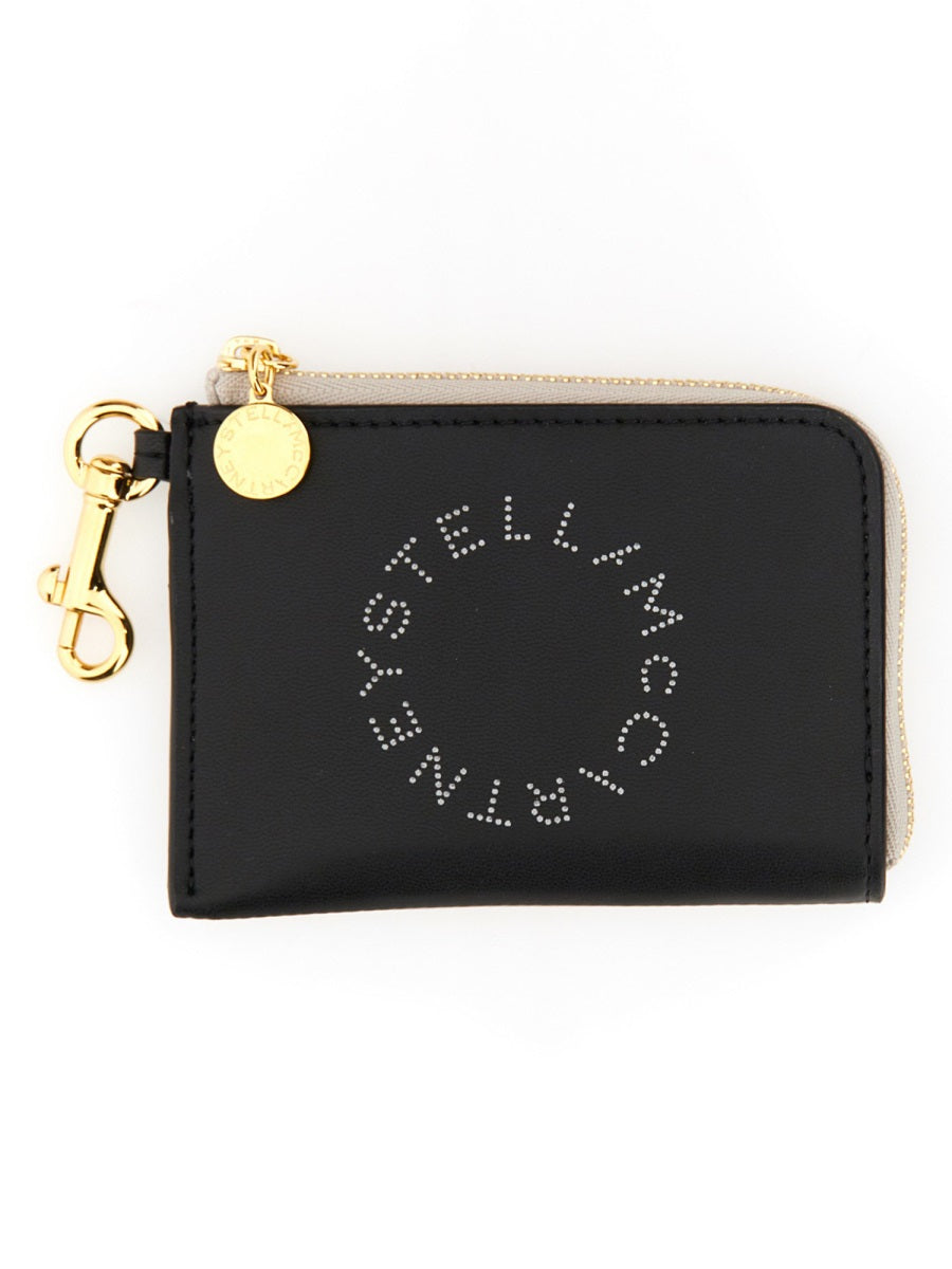 STELLA McCARTNEY Perforated Logo Wallet