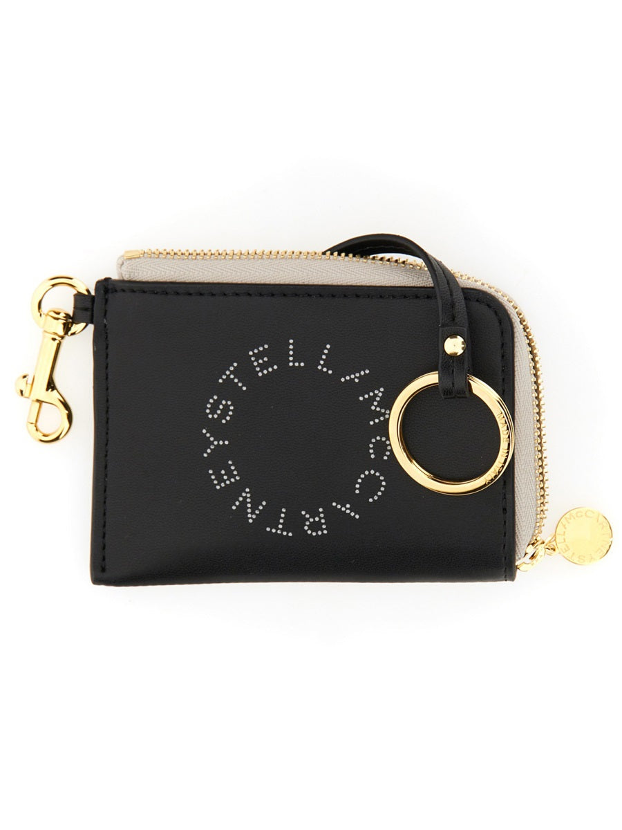 STELLA McCARTNEY Perforated Logo Wallet