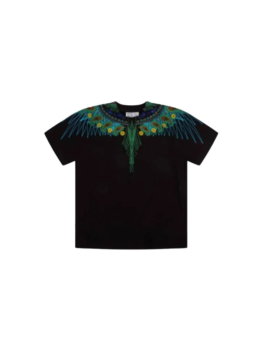 MARCELO BURLON COUNTY OF MILAN Mini Girls' Cotton Graphic T-Shirt