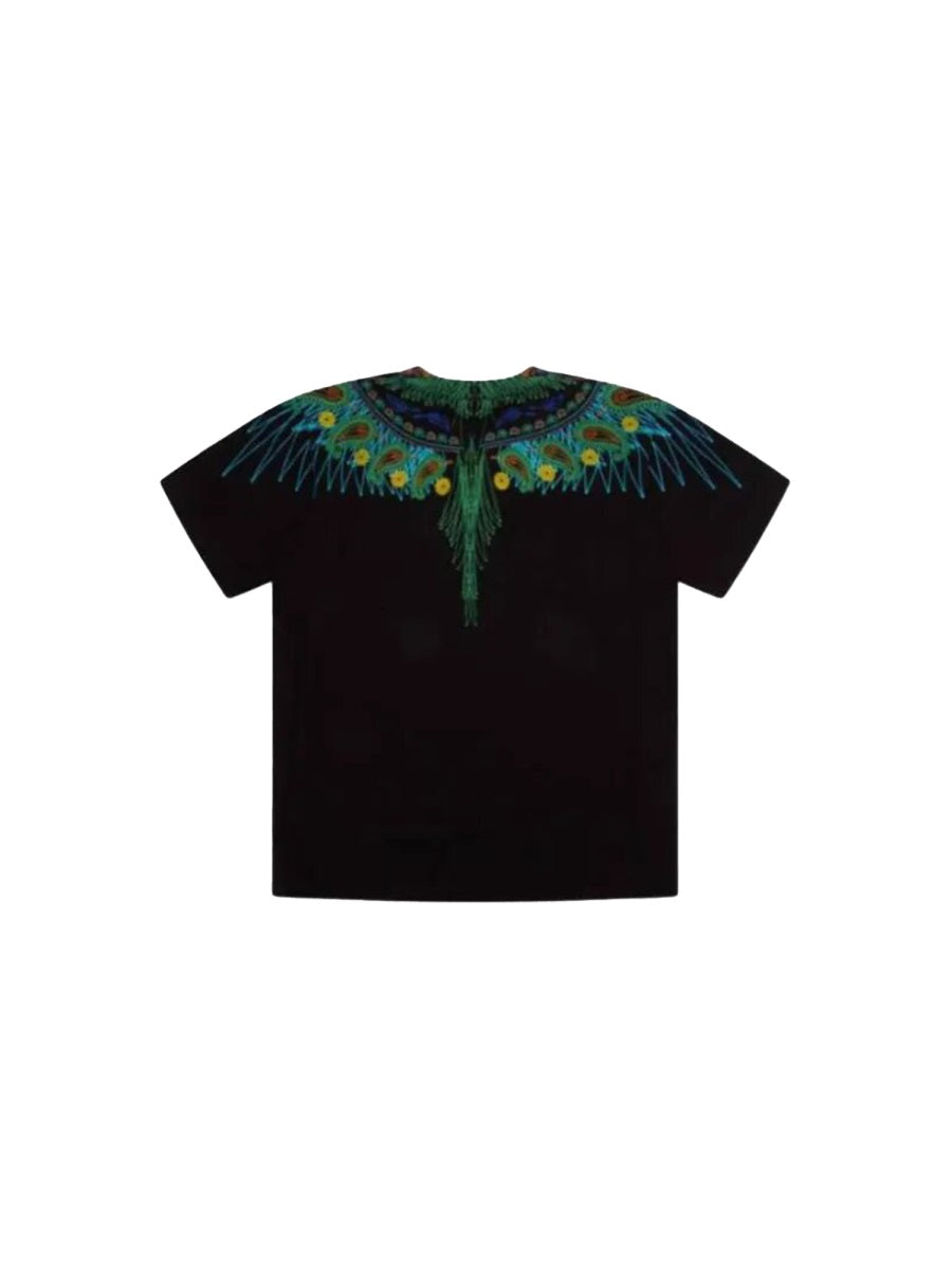 MARCELO BURLON COUNTY OF MILAN Mini Girls' Cotton Graphic T-Shirt