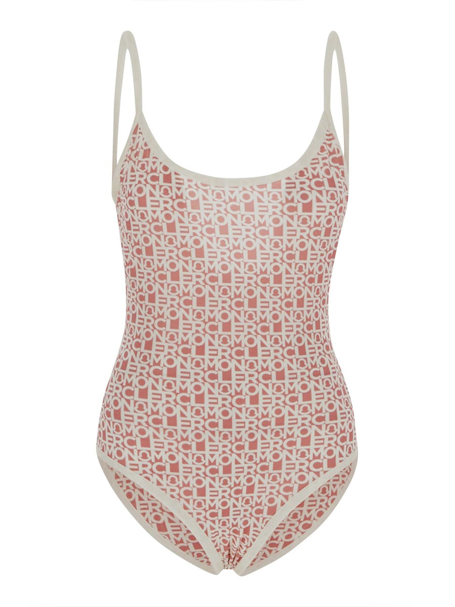 MONCLER Elegant One Piece Swimsuit with Logo