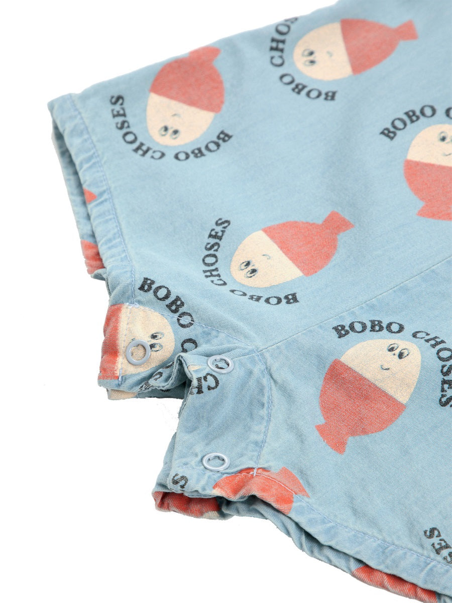 BOBO CHOSES Mini Unisex Cotton Jumpsuit
